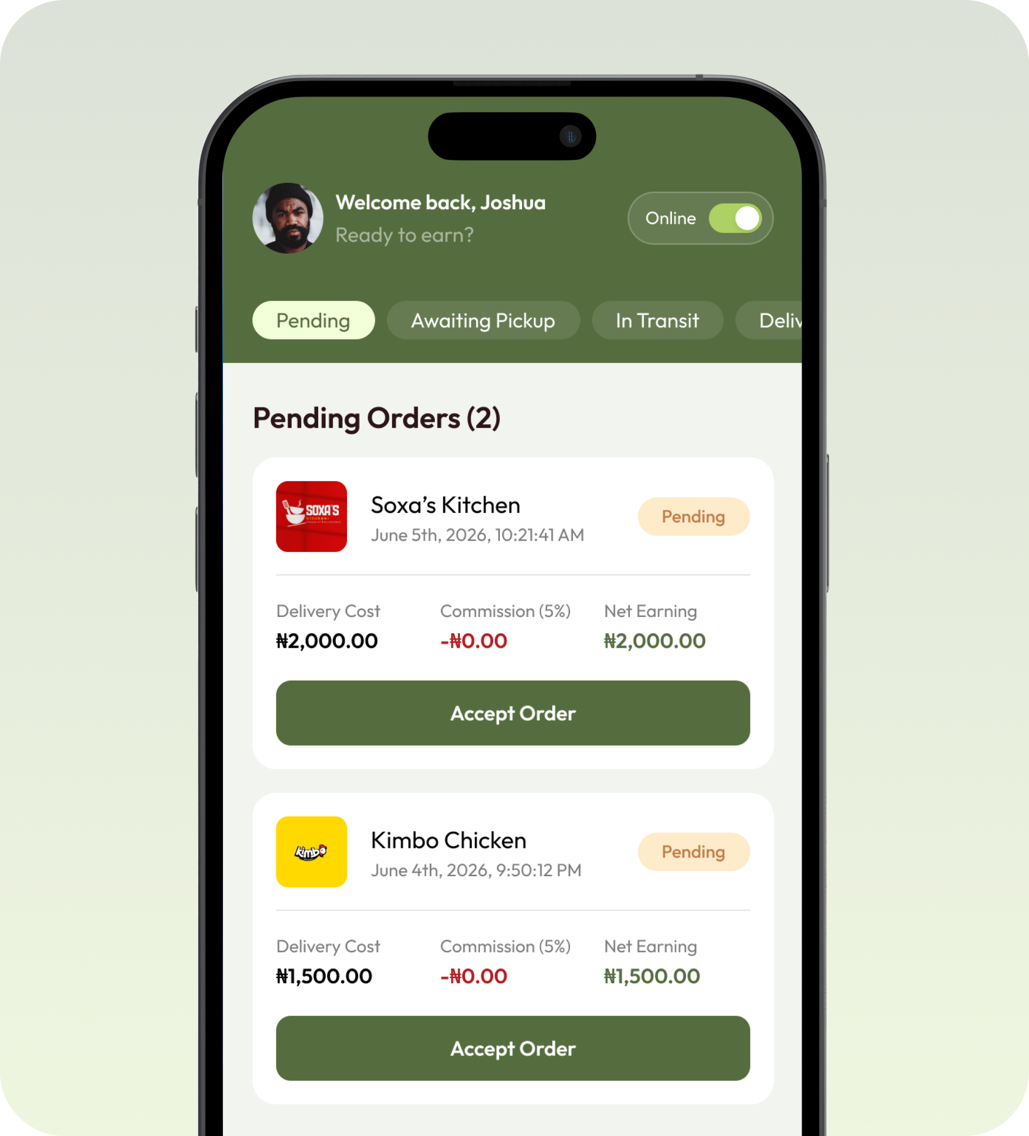 TrustBasket app preview